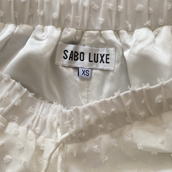 High Waist White Shorts - Picture 6 of 6